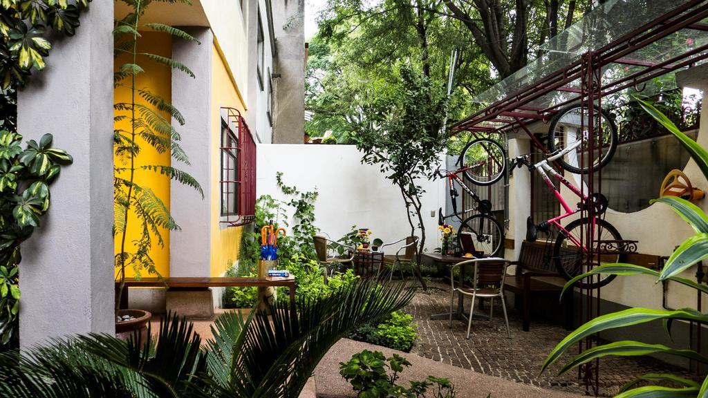 Chalet Del Carmen, Coyoacan Hotel เม็กซิโกซิตี้ ภายนอก รูปภาพ